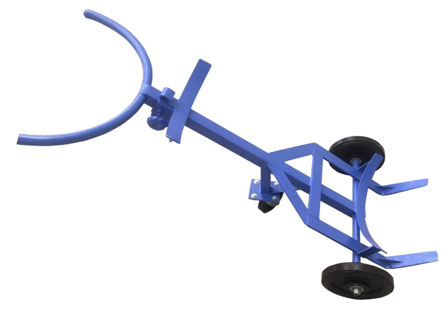 M114 Drum Trolley Three Wheel for Warehouse, Factory and Industrial Drum Handling Use, Heavy Duty Drum Carrier for Safe Transport, Positioning and Daily Material Movement Tasks 